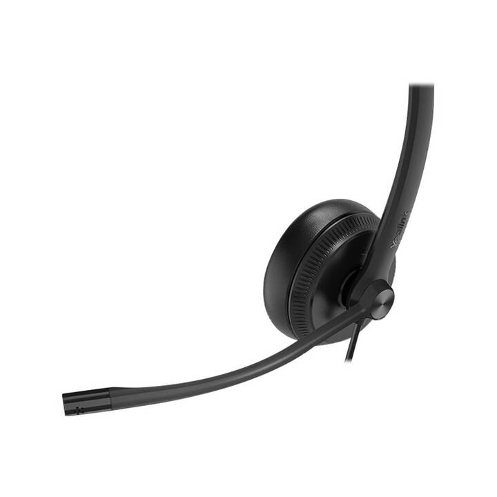 YEALINK Office Headset UH34 Lite (On-Ear, Kabel, Schwarz)