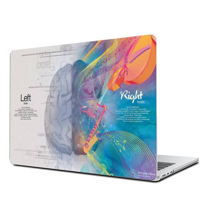 EG Coque rigide (Macbook Air 15" M3 2024, Idée, Multicolore)