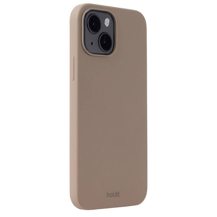 HOLDIT Backcover (iPhone 13, iPhone 14, Braun)