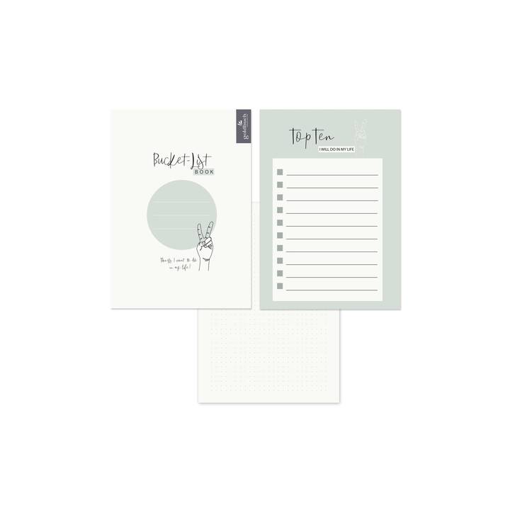 GOLDBUCH Carnets Bucket List (18.5 cm x 23 cm, Pointé)