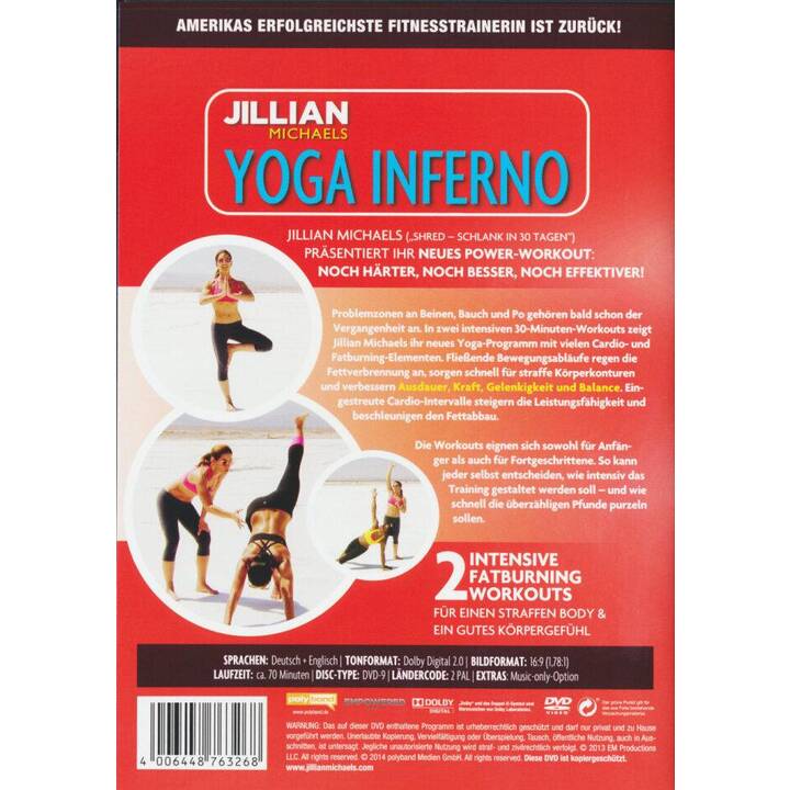 Jillian Michaels - Yoga Inferno (DE, EN)
