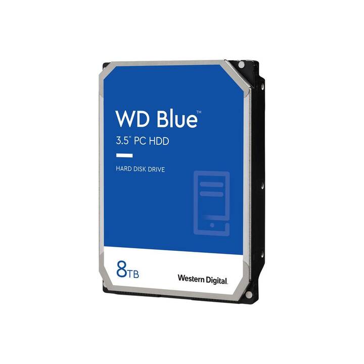 WESTERN DIGITAL Blue WD80EAZZ (SATA-III, 8000 GB, Blu)