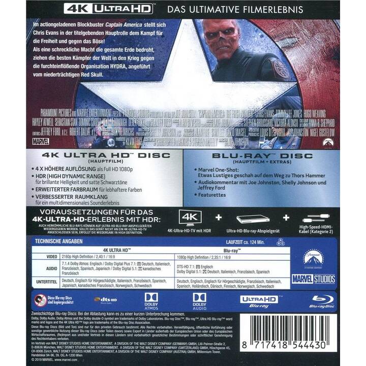 Captain America (4K Ultra HD)