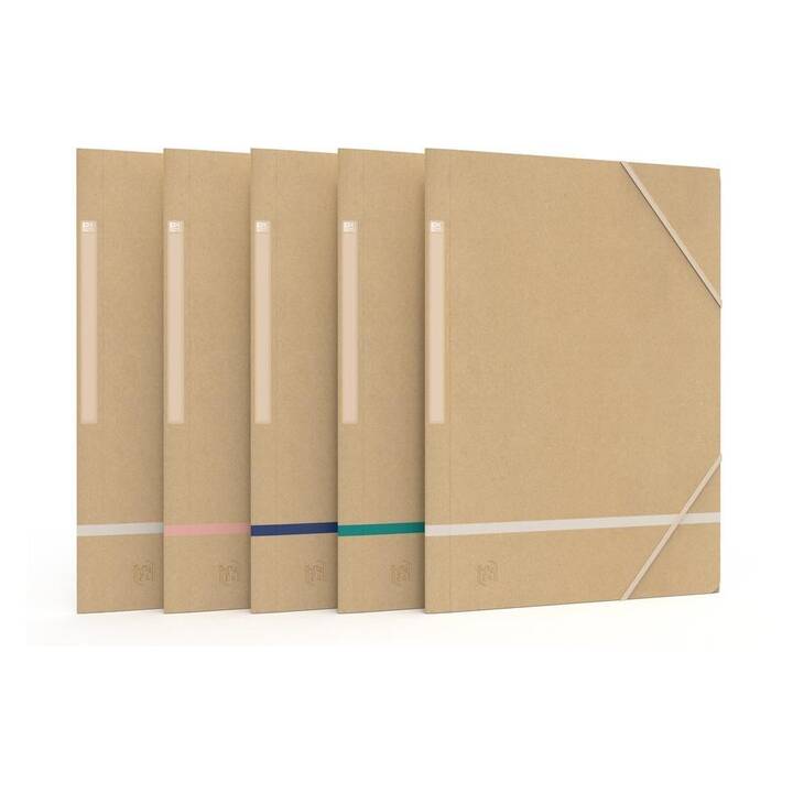 OXFORD Dossier à élastique (Multicolore, A4, 5 pièce)