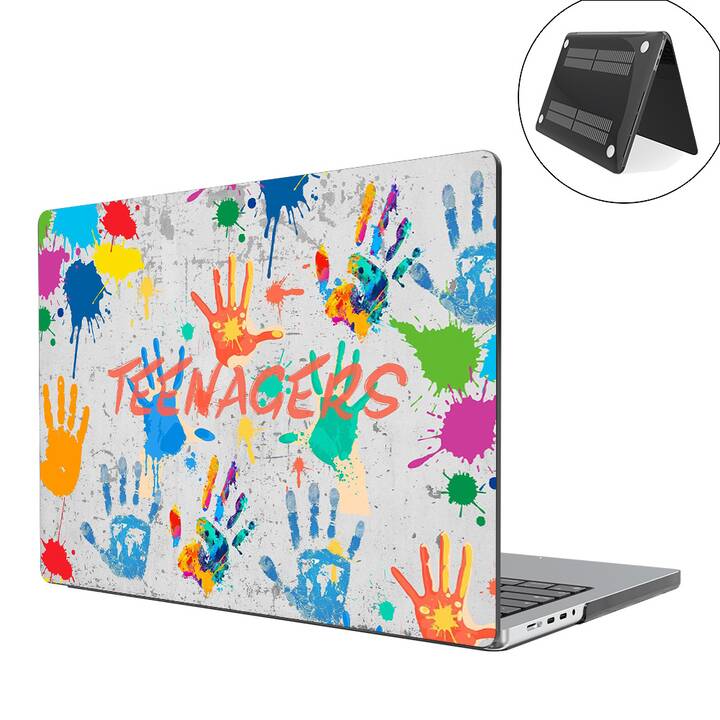 EG coque pour MacBook Pro 14 (puce M1) (2021) - rose - fleurs -  Interdiscount