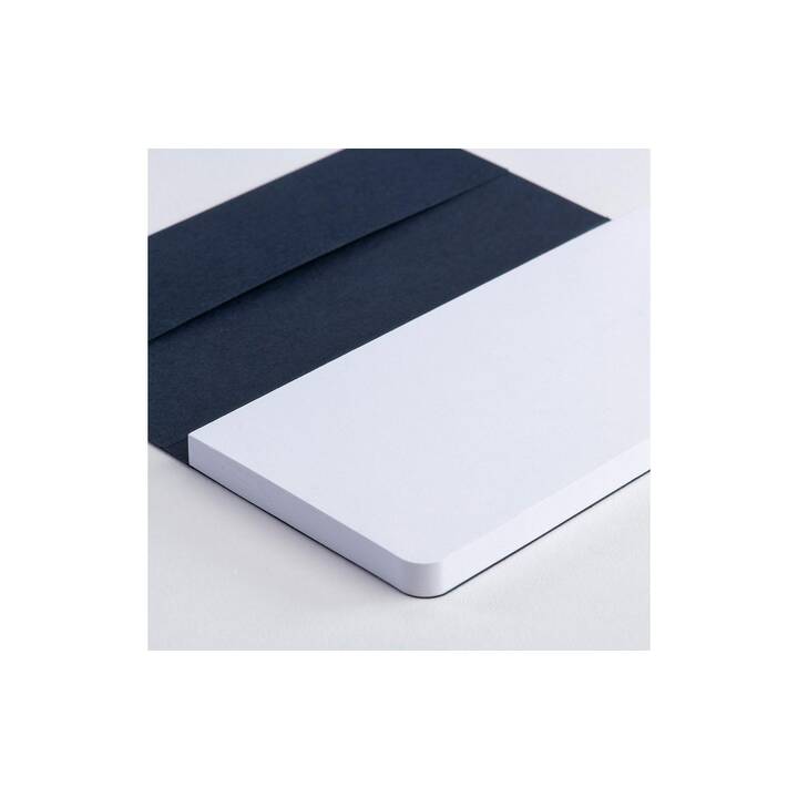 GMUND Carnets Pocket Pad (6.7 cm x 13.8 cm, En blanc)