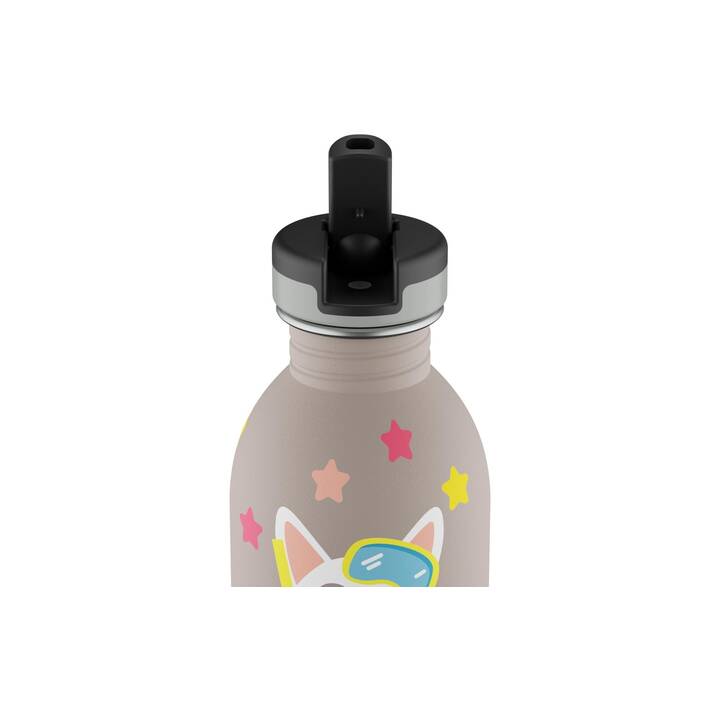 24BOTTLES Gourde Urban  Urban (0.25 l, Gris, Multicolore)