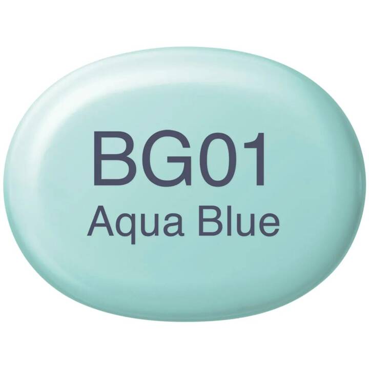 COPIC Marcatori di grafico Sketch BG01 Aqua Blue (Blu, 1 pezzo)