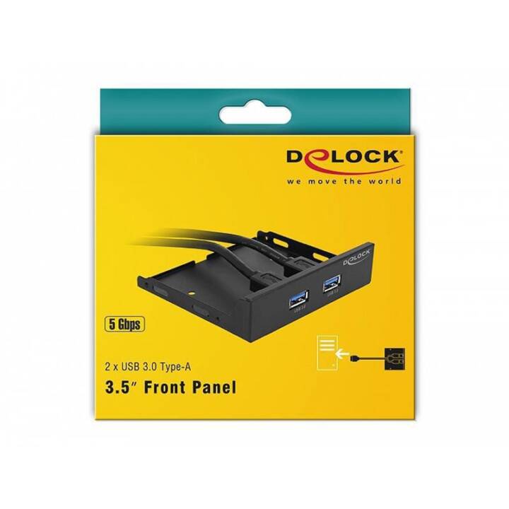 DELOCK Front Panel 63994 2x USB 3.0 (2 Ports, USB 3.1)