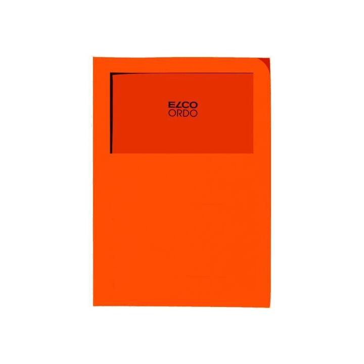 ELCO Cartellina trasparente (Arancione, A4, 100 pezzo)