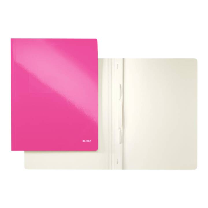 LEITZ Chemises de presentation Wow (Pink, A4, 1 pièce)