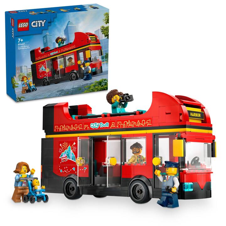 LEGO City Le bus rouge à deux étages (60407)