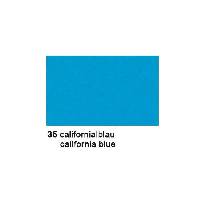 URSUS Papier à dessin de couleur 35 (Bleu, A4, 100 pièce)