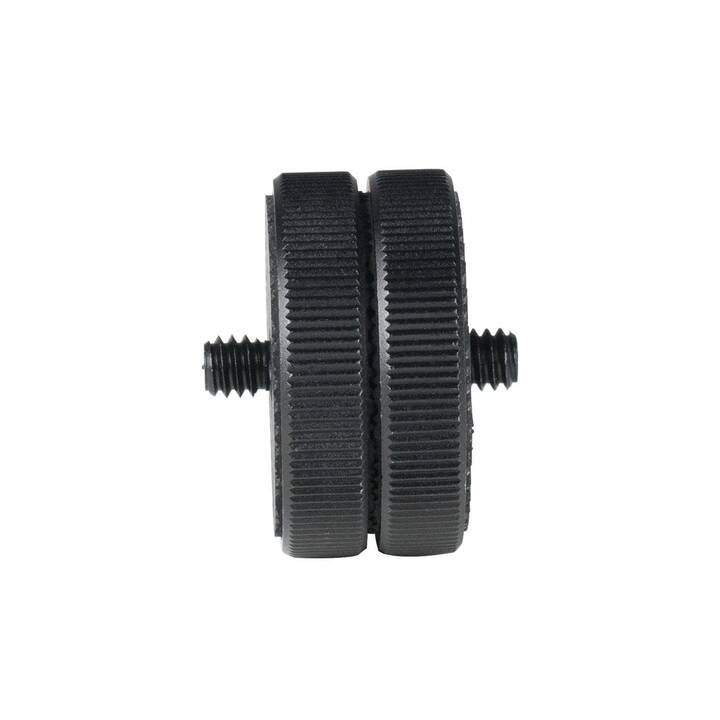 NANLITE Koppler AS-CP-1/4 Raccordo (Nero, 3.7 cm x 2 cm)