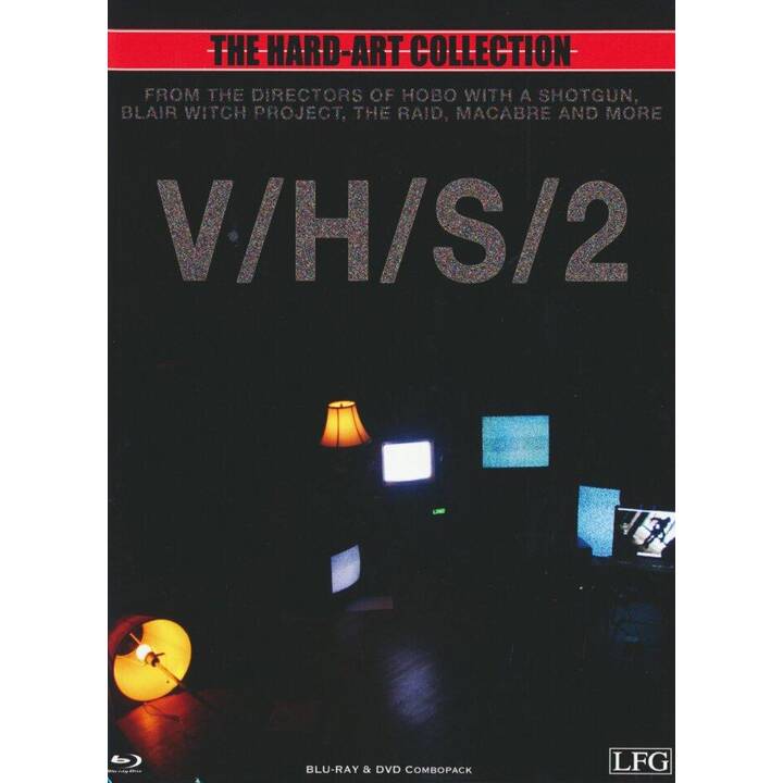V/H/S 2 - S-VHS - Cover B - The Hard-Art Collection (Mediabook, DE, EN)