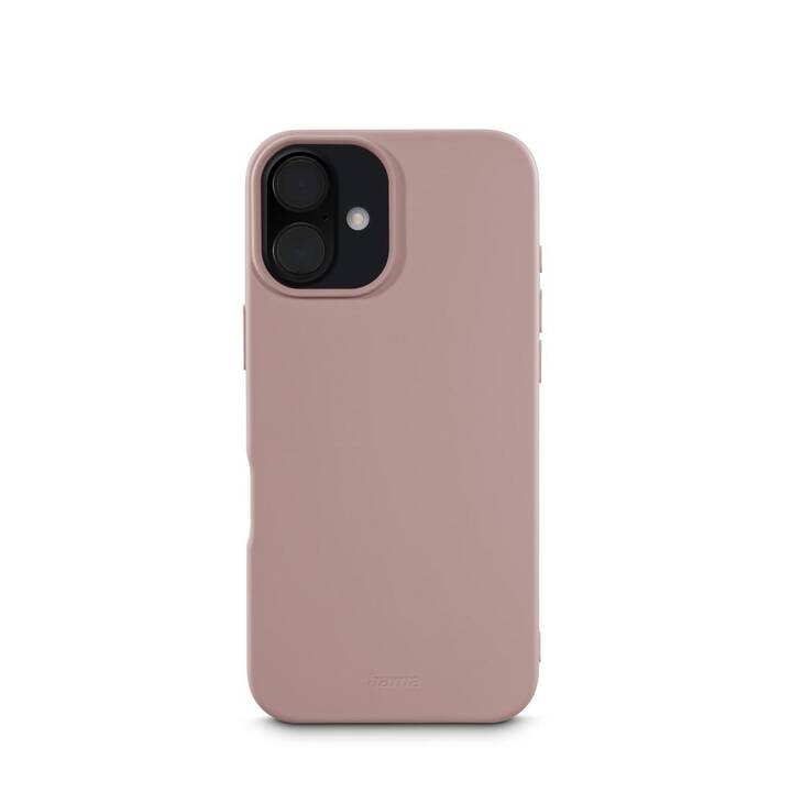 HAMA Backcover Fantastic Feel (iPhone 16, Rosa)