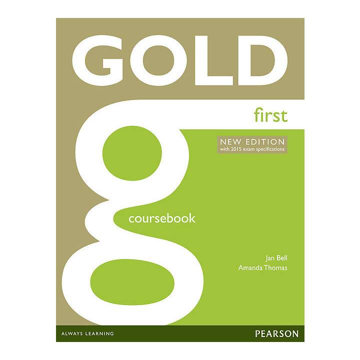 New Gold First NE 2015 Coursebook w/ online audio