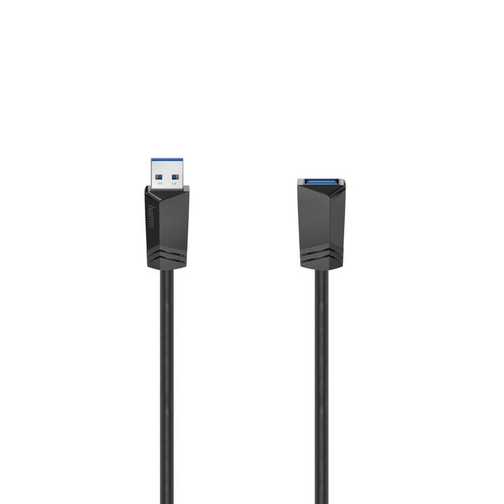 HAMA Câble USB (USB 3.0 de type A, 1.50 m)