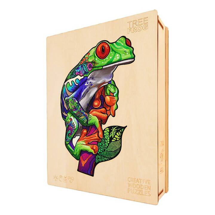EG puzzle (102 pièces) - vert - grenouille