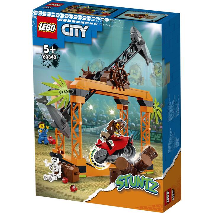 LEGO City Sfida acrobatica attacco dello squalo (60342)