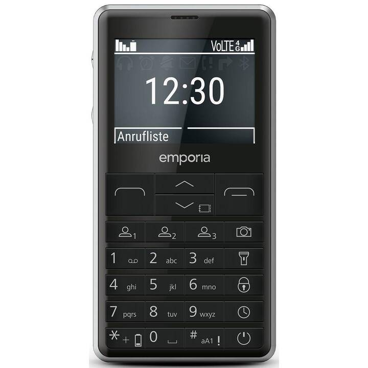 EMPORIA Prime-LTE Luxury Design (128 MB, Argent, Noir, 2.31", 2 MP)