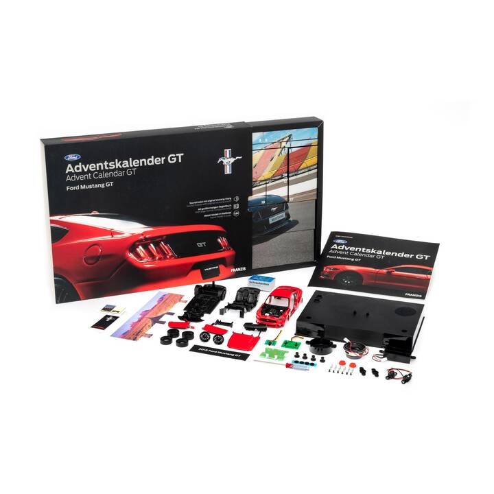 FRANZIS' VERLAG Calendari dell'avvento di illustrazione Ford Mustang GT