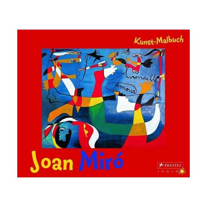 Kunst-Malbuch Joan Miró