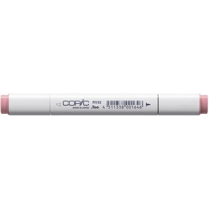 COPIC Marqueur de graphique Classic RV32 Shadow Pink (Pink, 1 pièce)