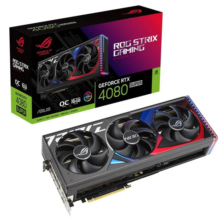 ASUS  ROG Strix Nvidia GeForce  RTX 4080 Super (16 Go)