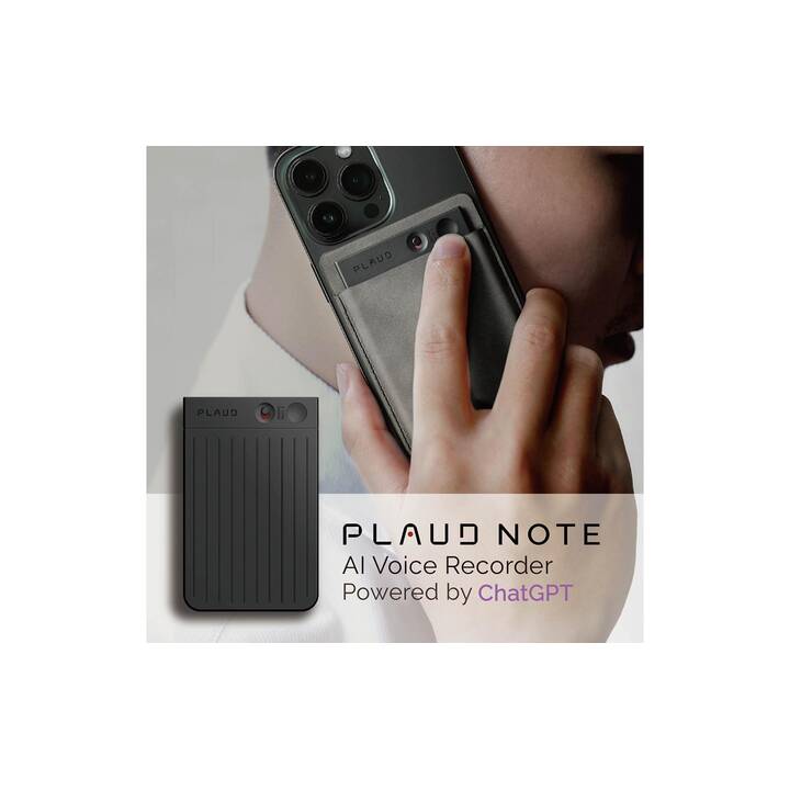 PLAUD Note AI Voice Recorder (64 GB, Argent)