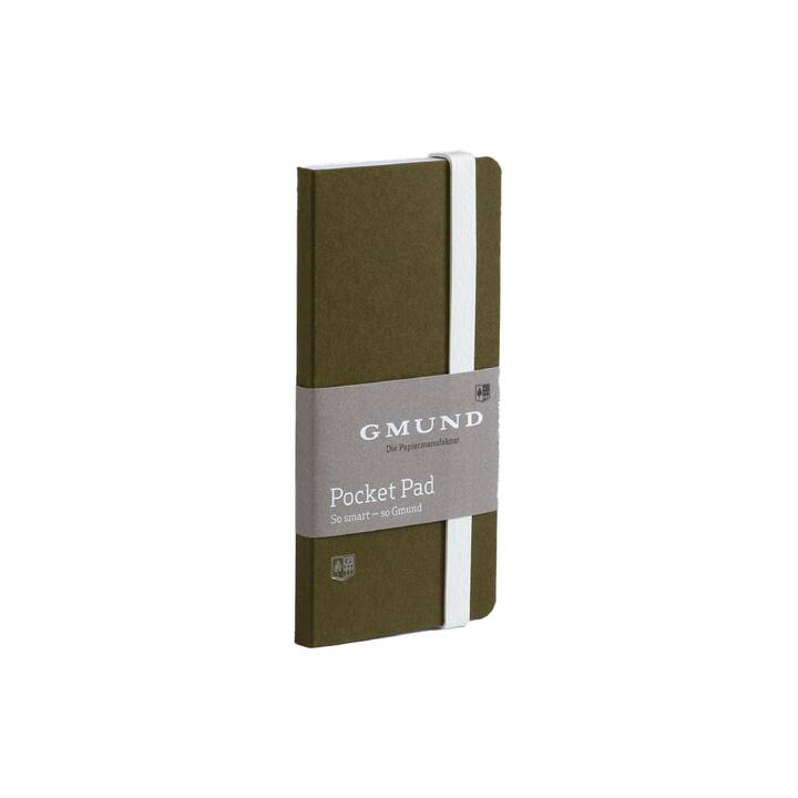 GMUND Notizbuch  Pocket Pad (6.7 cm x 13.8 cm, Blanko)