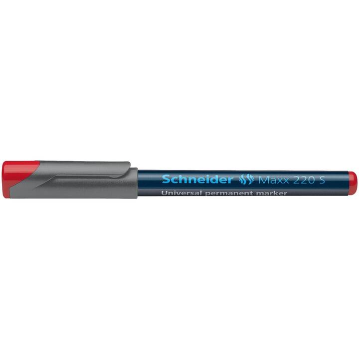 SCHNEIDER Marqueur permanent OHP Maxx (Rouge, 1 pièce)