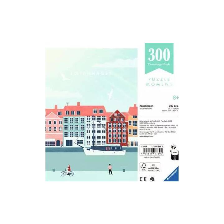 RAVENSBURGER Kopenhagen Puzzle (300 pièce)