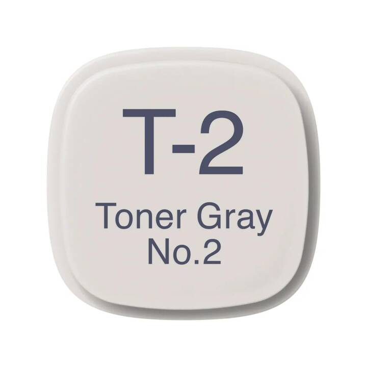 COPIC Marqueur de graphique Classic T-2 Toner Grey No.2 (Gris, 1 pièce)