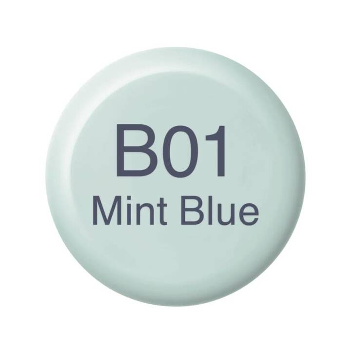 COPIC Encre B01 Mint Blue (Bleu, 12 ml)