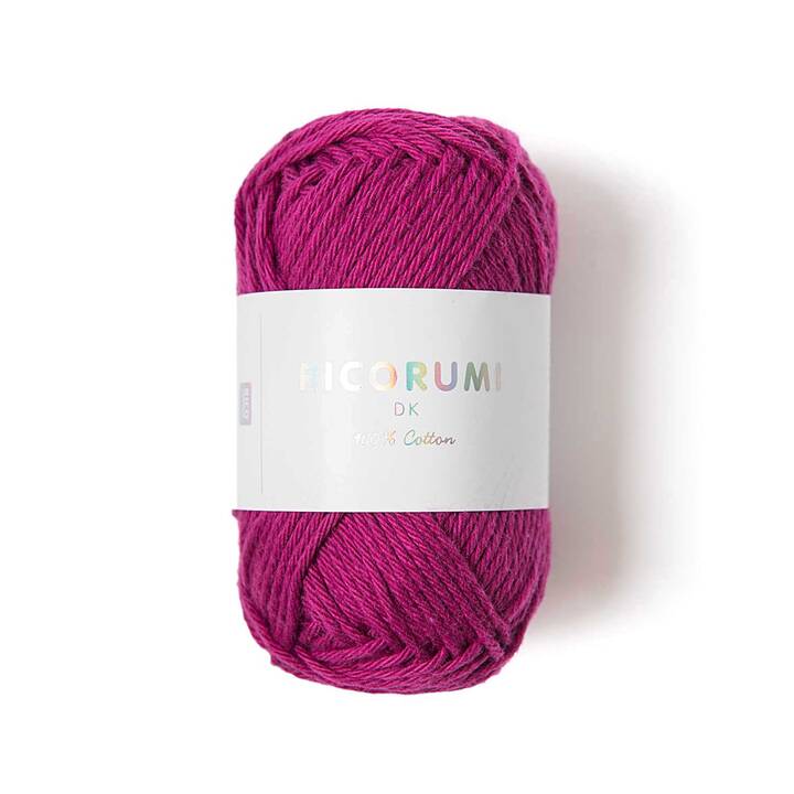 RICO DESIGN Wolle Creative Ricorumi DK (25 g, Violett, Rosa)