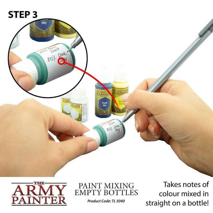 THE ARMY PAINTER Bouteille vide Paint Mixing (6 Parts)