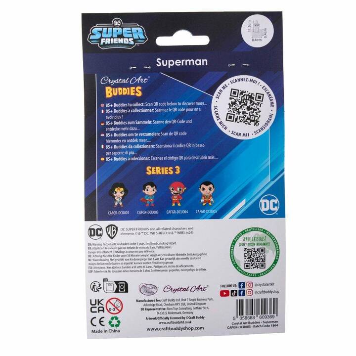 CRAFT BUDDY Superman Peinture au diamant (Coller)