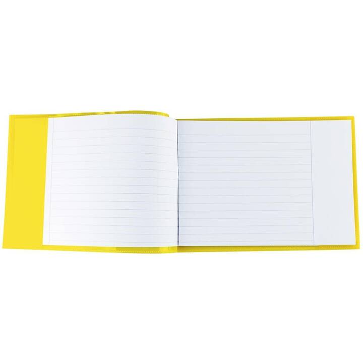 HERMA Protège-cahier (Jaune, Transparent, A5, 1 pièce)