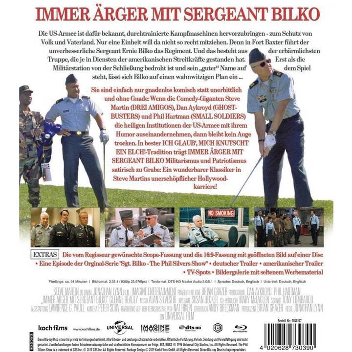 Immer Ärger mit Sergeant Bilko (DE, EN)