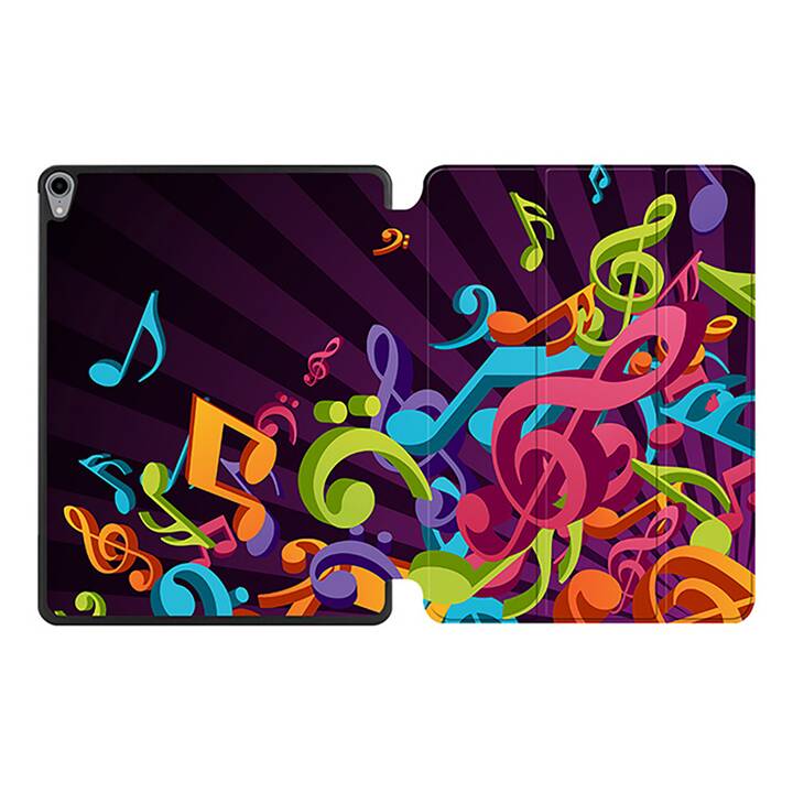 EG MTT Coque pour iPad Pro 12.9" 2018 - élément musical