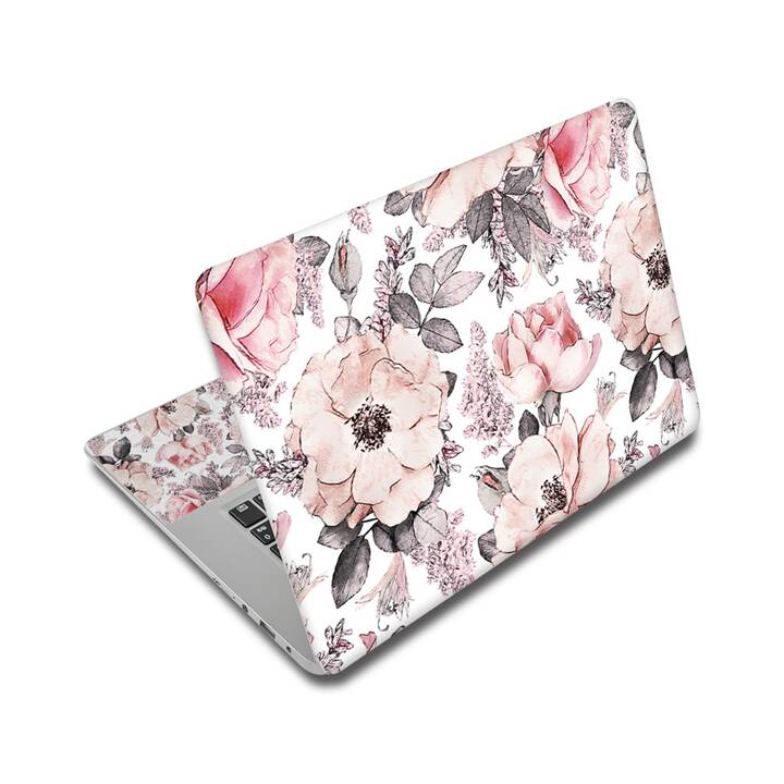 EG autocollant pour ordinateur portable 15 - fleurs - Interdiscount