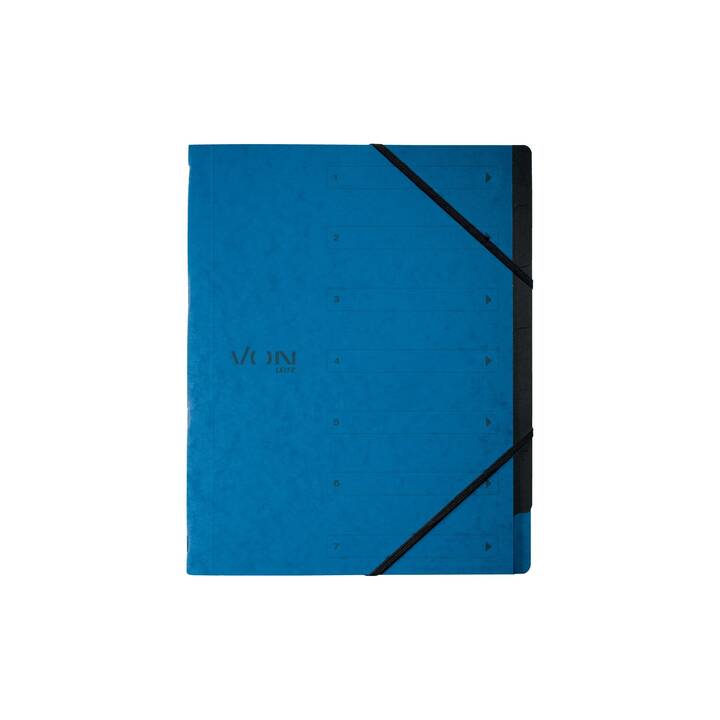 LEITZ Dossier à élastique (Bleu, A4, 1 pièce)