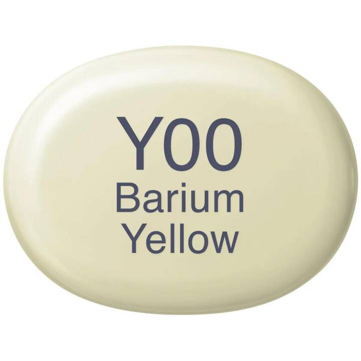 COPIC Grafikmarker Sketch Y00 Barium Yellow (Gelb, 1 Stück)