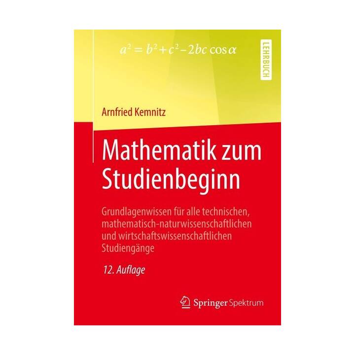 Mathematik zum Studienbeginn