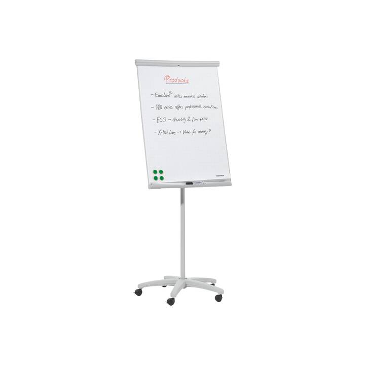 FRANKEN Lavagna a fogli mobili U-Act! Line (70 cm x 190 cm)