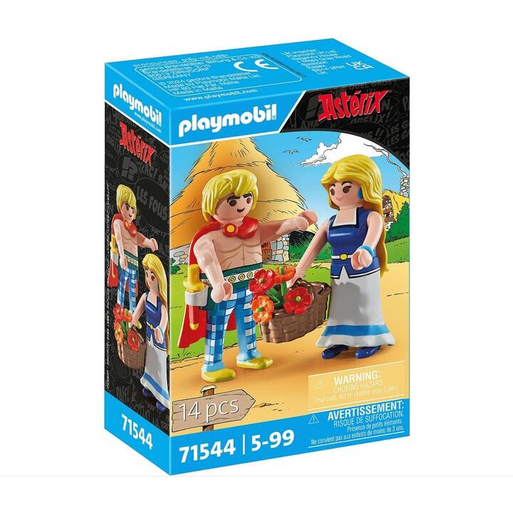PLAYMOBIL Asterix Tragicomix und Falbala (71544)