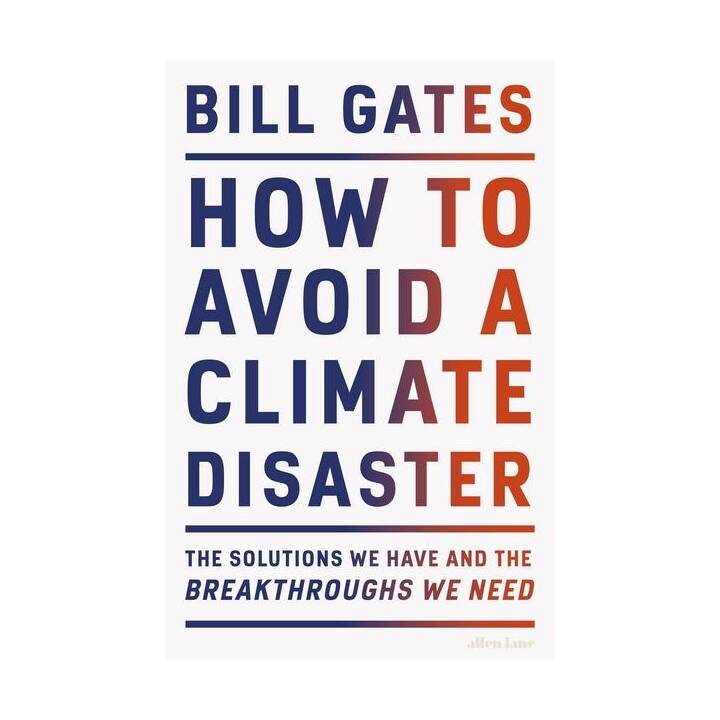 How to Avoid a Climate Disaster