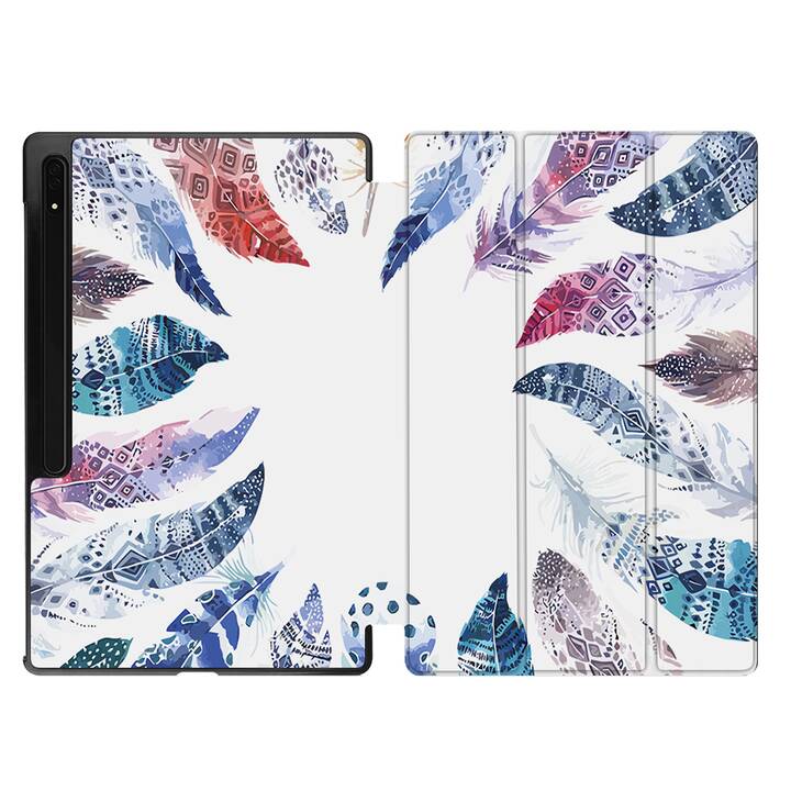 EG cover per Samsung Galaxy Tab S8 Ultra 14.6" (2022) - Blu - Pavone