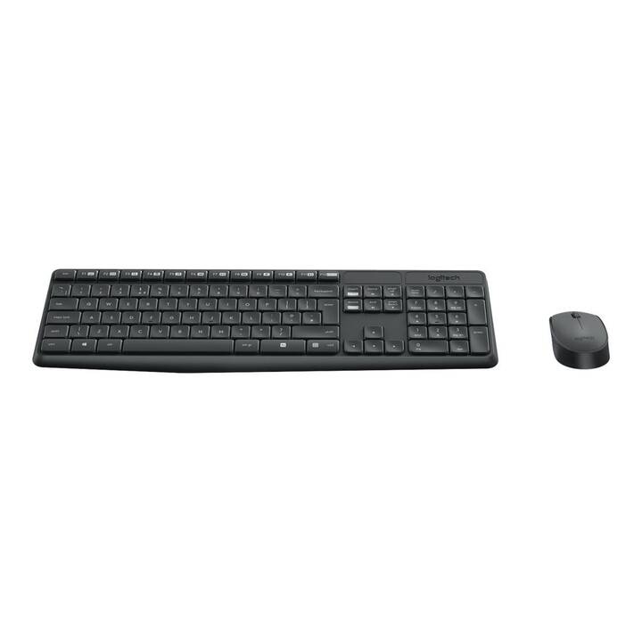 LOGITECH MK235 (USB, Norwegen, Kabellos)